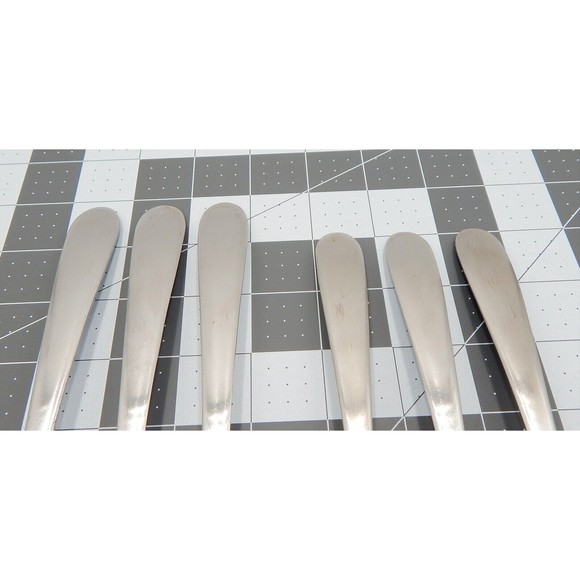 Towle Ariel Satin Dinner Salad Forks Living Collection Stainless China Lot of 6 - Picture 9 of 10